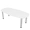 Skutchi Designs 33.5 in W, 69.5 in L, 29 in H, Engineered Wood Top, White HAR-ABOT-34X70-POST-XD09 - alternate 1